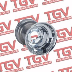 6 Inch Wheel Diameter, Aluminum, 8" Width, Polished