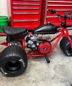 Ready to Ride Black and Red Mini Trike