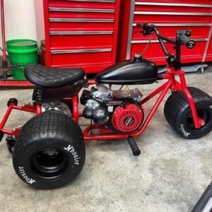 Ready to Ride Black and Red Mini Trike