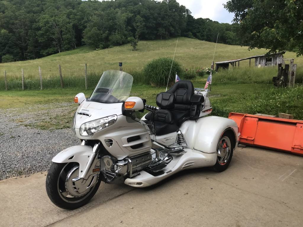 Used 2008 Honda Trike Motorcycle GOLD WING 1800 TRIKE